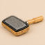 Pet Slicker Brush with Wooden Handle & Protective Ball Tips — All Breeds
