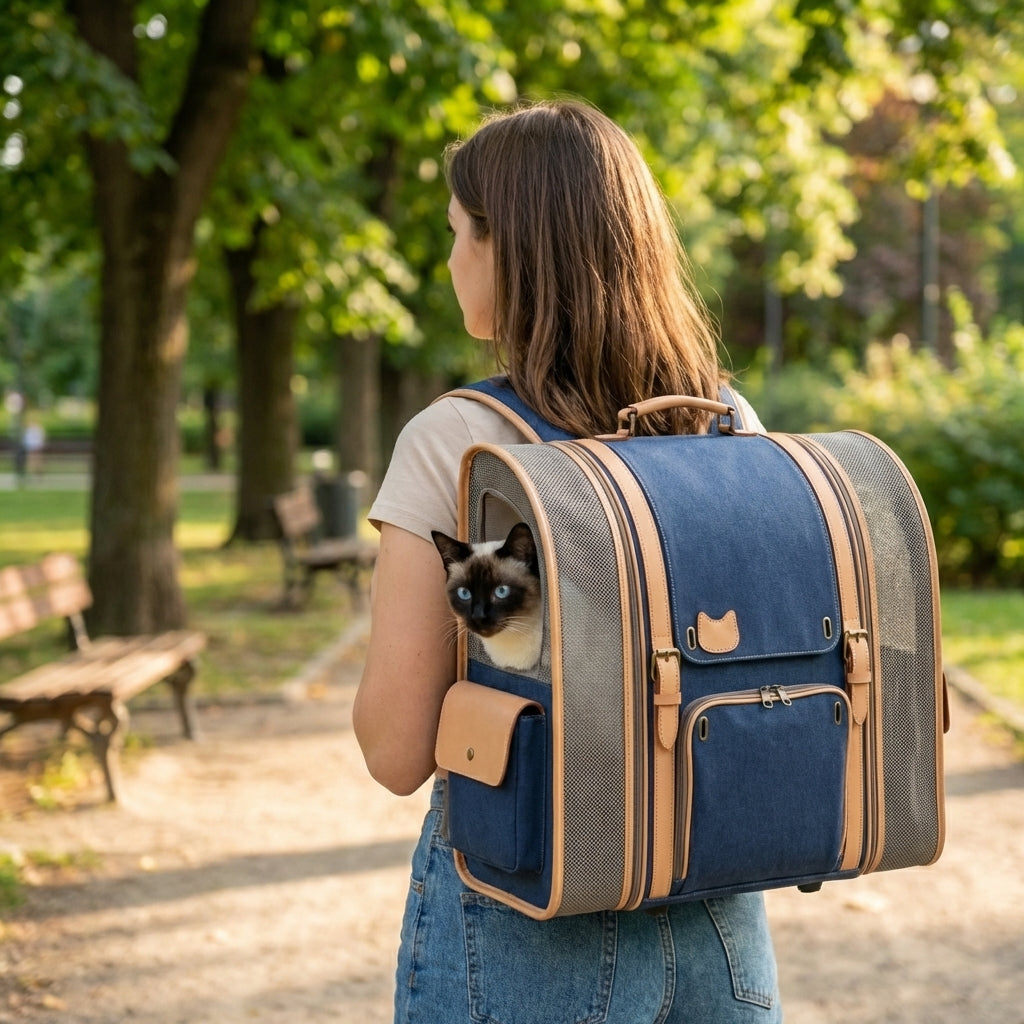 Cat carrier backpack