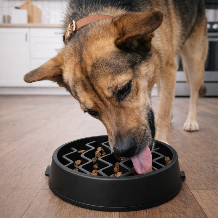 Slow Feeder Dog Bowl