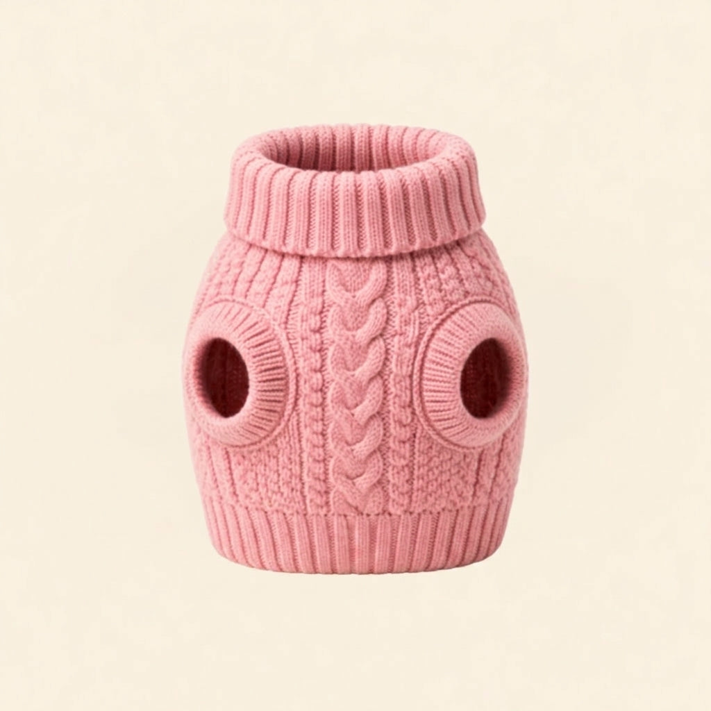 Cozy Knit Dog Sweater