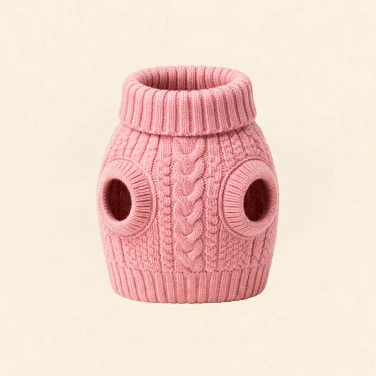 Cozy Knit Dog Sweater
