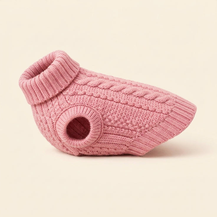 Cozy Knit Dog Sweater