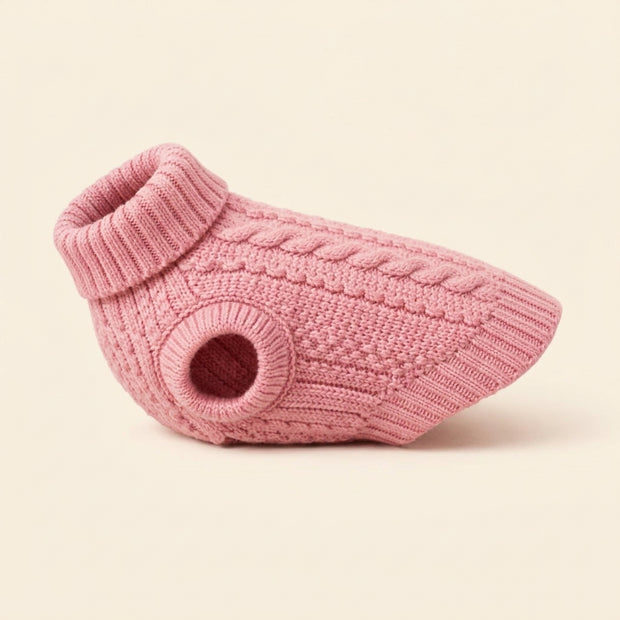 Cozy Knit Dog Sweater