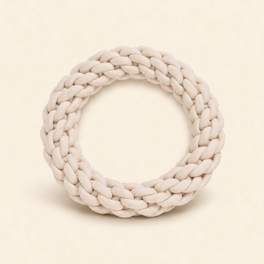 Cotton Rope Ring Dog Toy