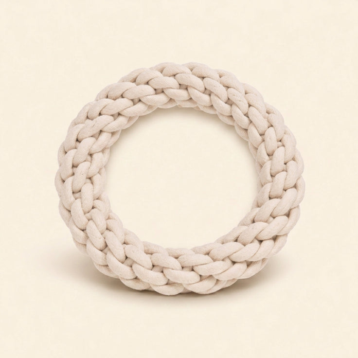Cotton Rope Ring Dog Toy