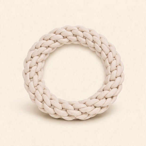 Cotton Rope Ring Dog Toy