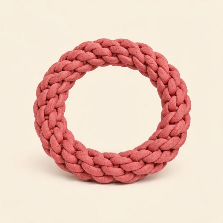Cotton Rope Ring Dog Toy