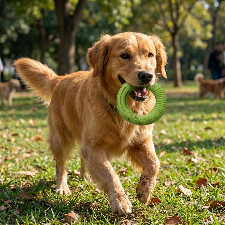 ECO Biodegradable Rubber Ring Dog Toy
