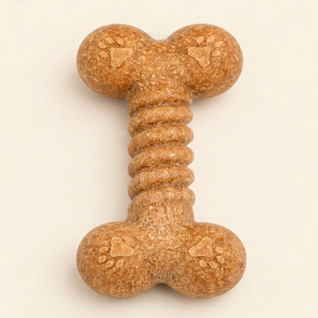 Peanut Butter Dental Chew Toy for Dogs