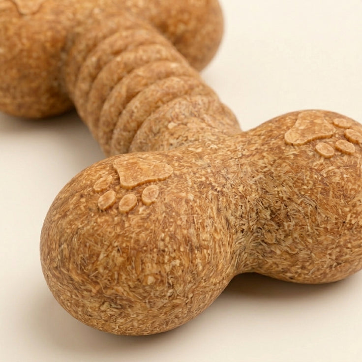 Peanut Butter Dental Chew Toy for Dogs