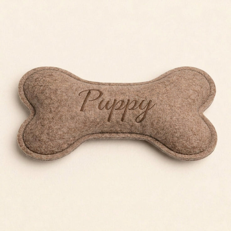 Felt Bone Dog Toy