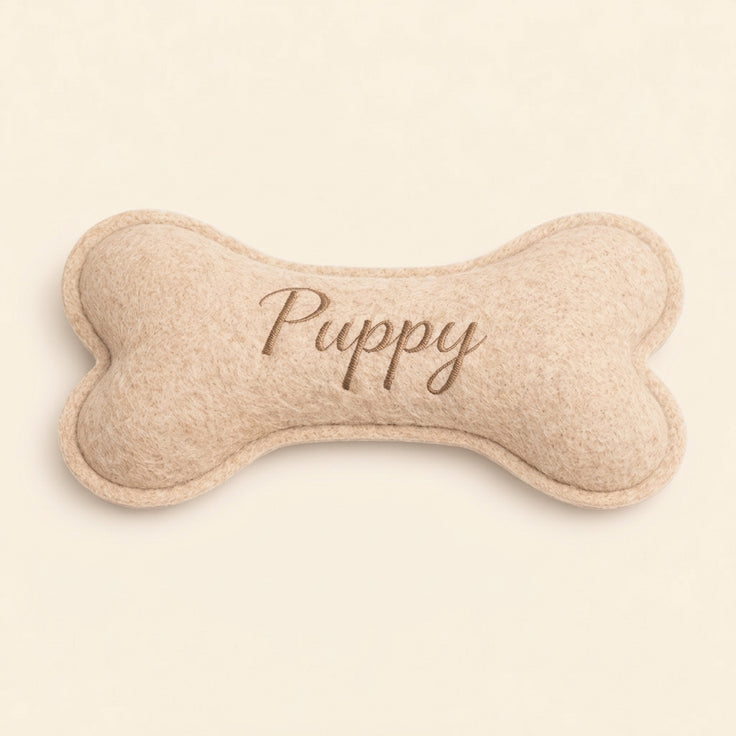 Felt Bone Dog Toy