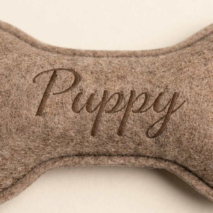 Felt Bone Dog Toy