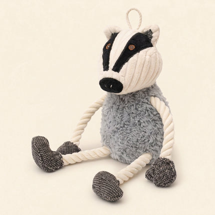 ECO Plush Dog Toy — Badger