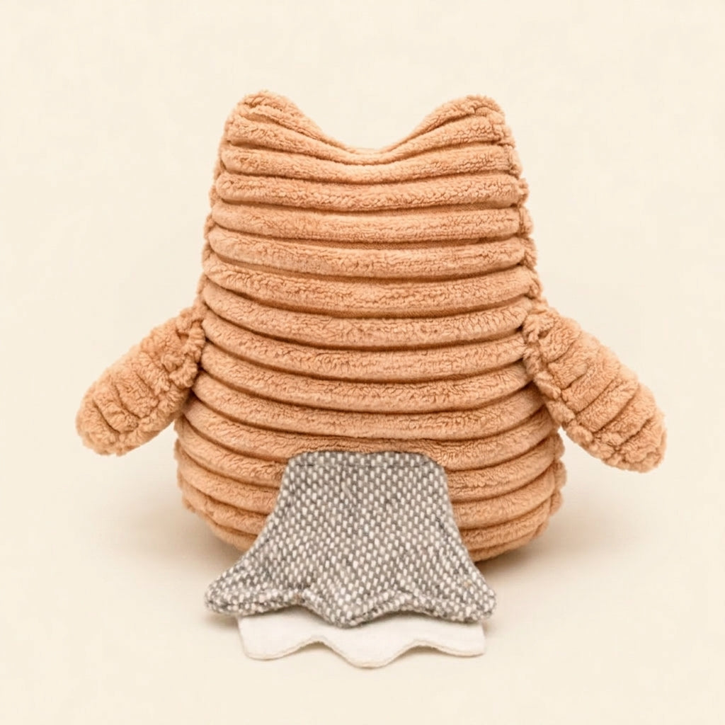 ECO Plush Dog Toy — Owl