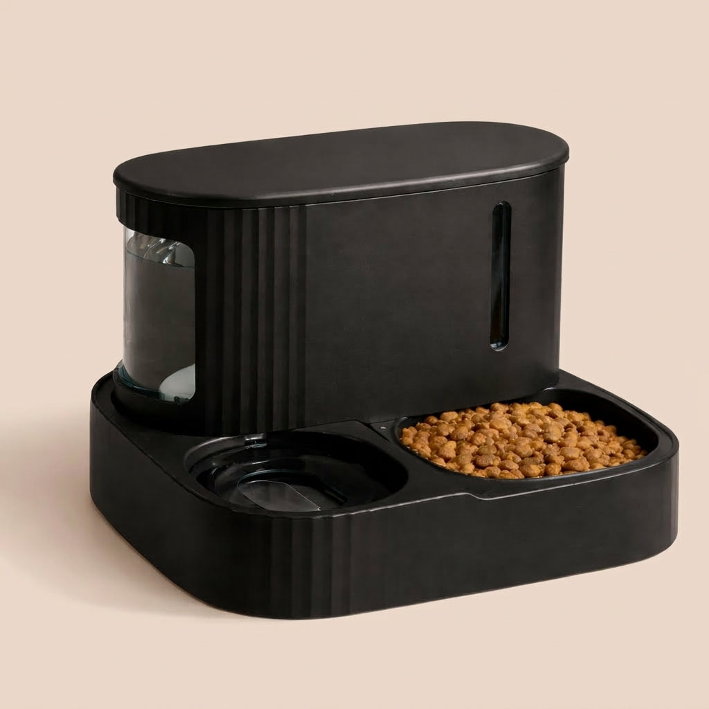Cat Food Dispenser Set