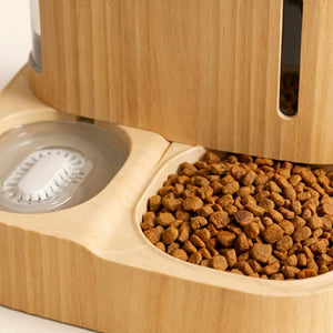 Cat Food Dispenser Set