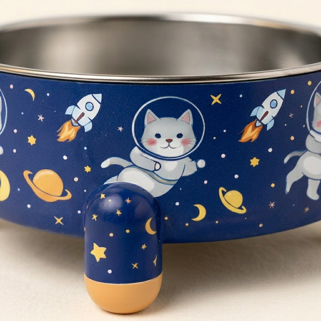 Cat Bowl with Stand