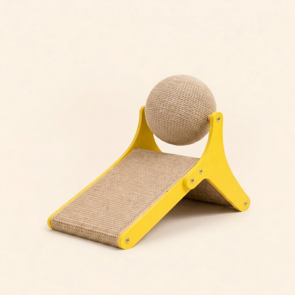 SpinBall Cat Scratching