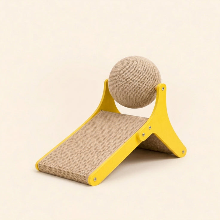 SpinBall Cat Scratching