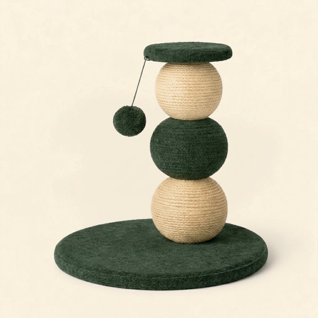 SphereStack Cat Scratcher