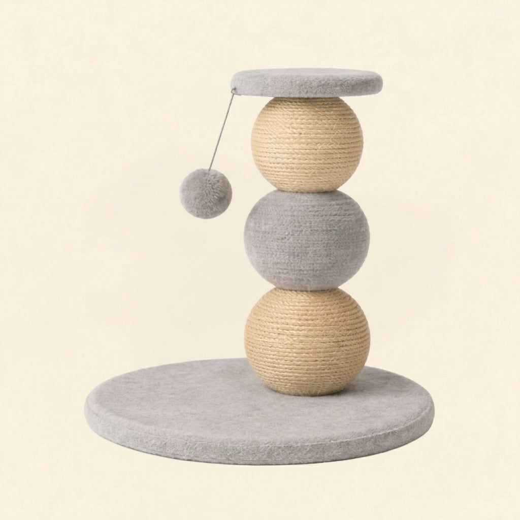 SphereStack Cat Scratcher