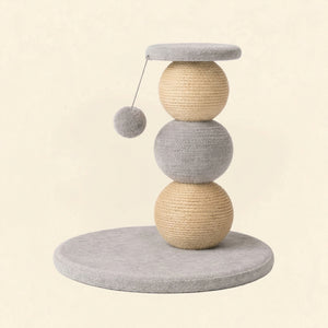 SphereStack Cat Scratcher