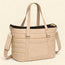 Quilted dog carrier bag