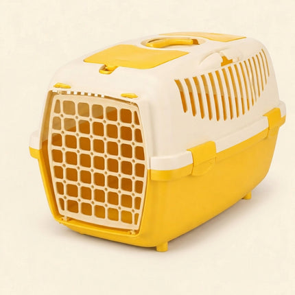 Plastic cat carrier