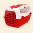 Plastic cat carrier