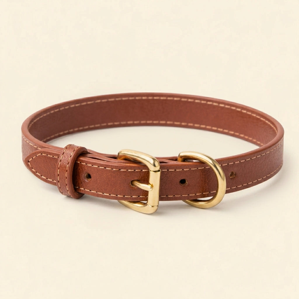 Olivia Leather Collar