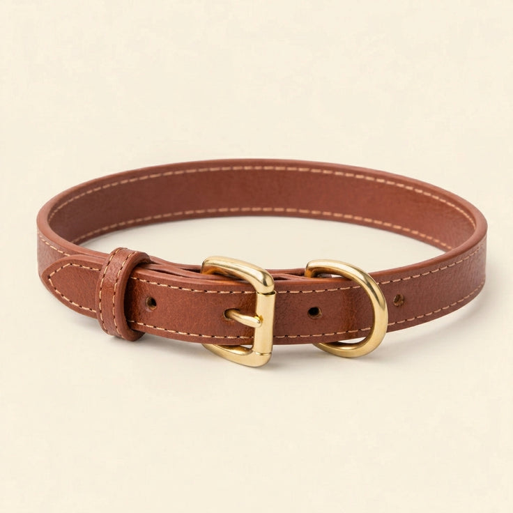 Olivia Leather Collar