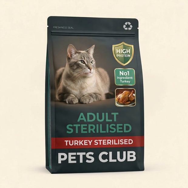 Pets Club Adult Turkey Sterilised