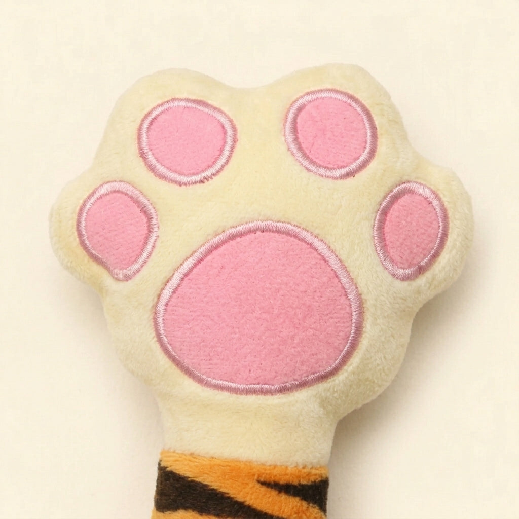 Crinkle & rattle toy for cats