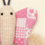 Plush butterfly crinkle toy