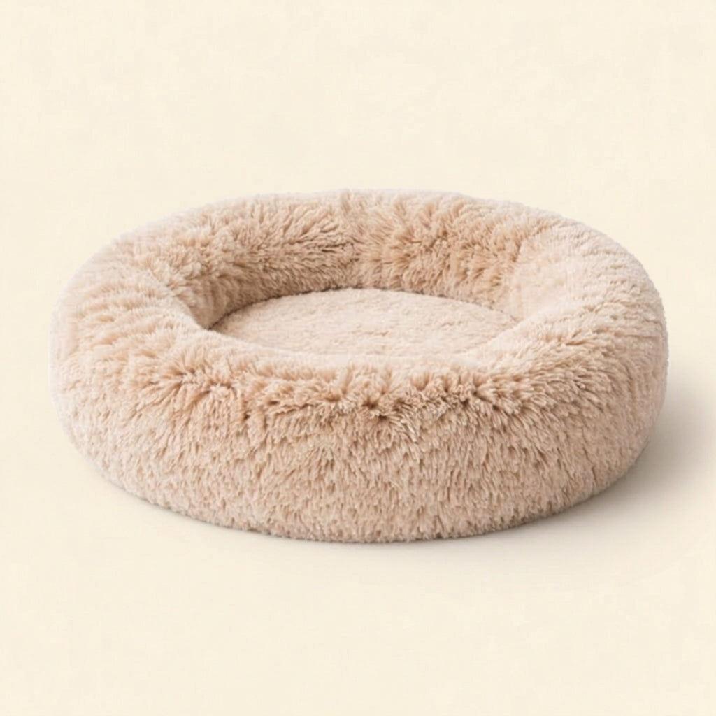 FluffyNest Round Dog Bed