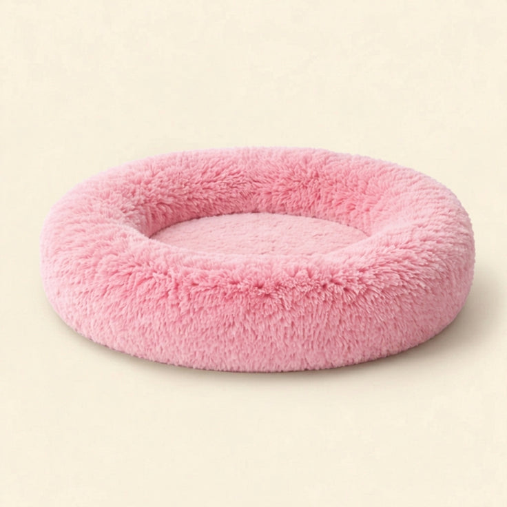 FluffyNest Round Dog Bed
