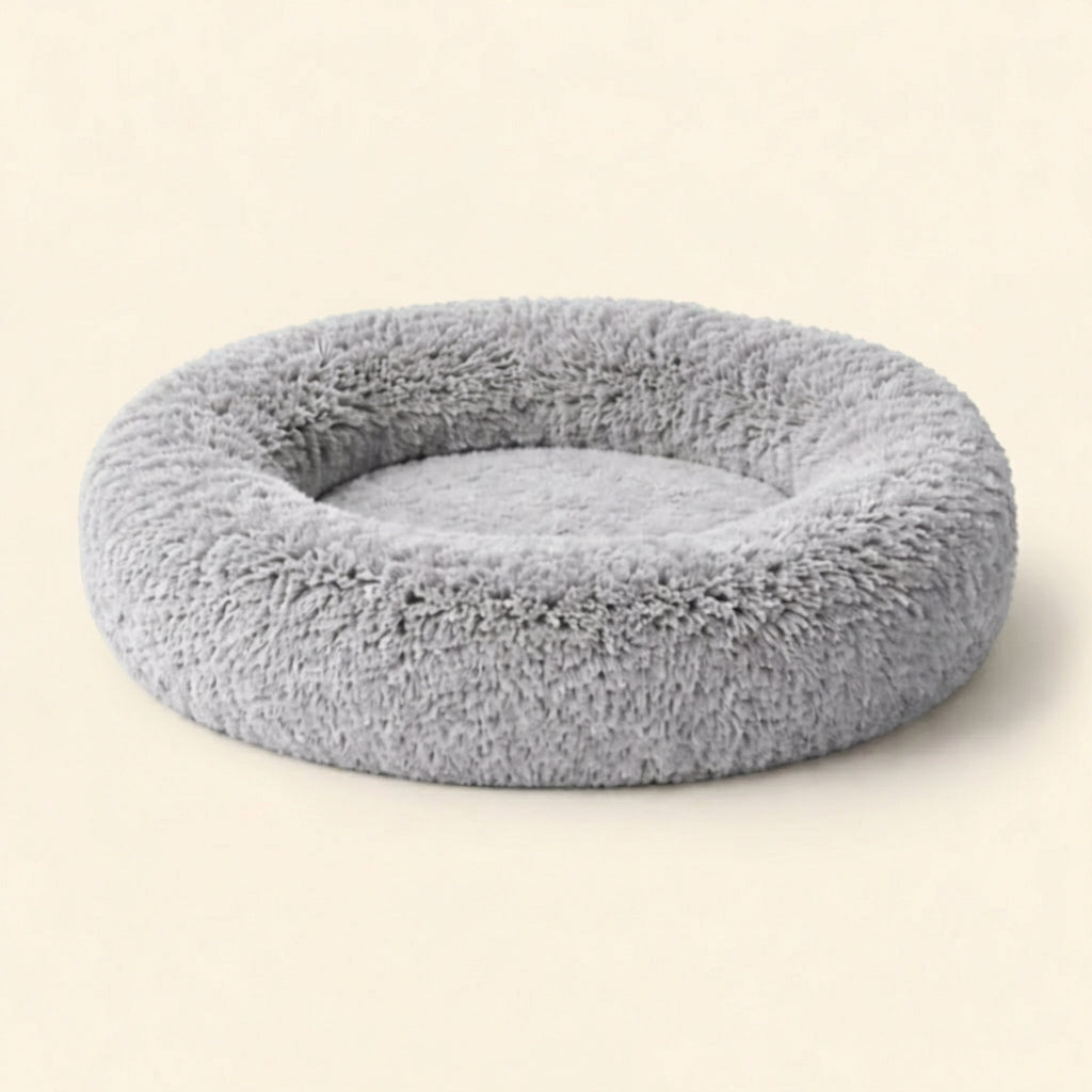 FluffyNest Round Dog Bed