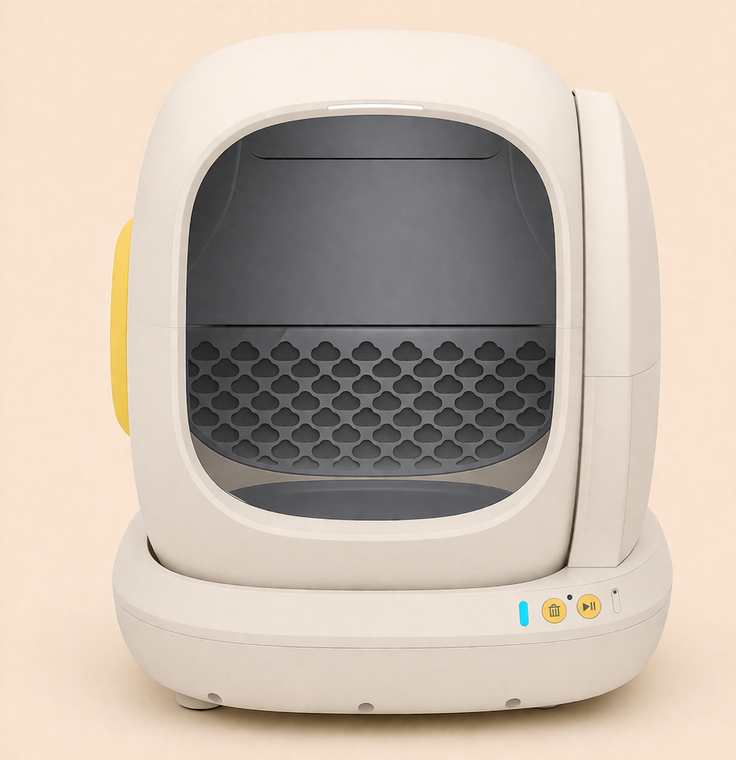 Smart Self-Cleaning Enclosed Cat Litter Box — 9-Sensor Safety System