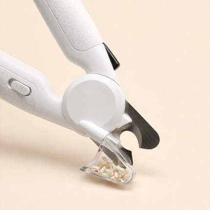 Pet Nail Clipper with Built-In Catcher & LED Light