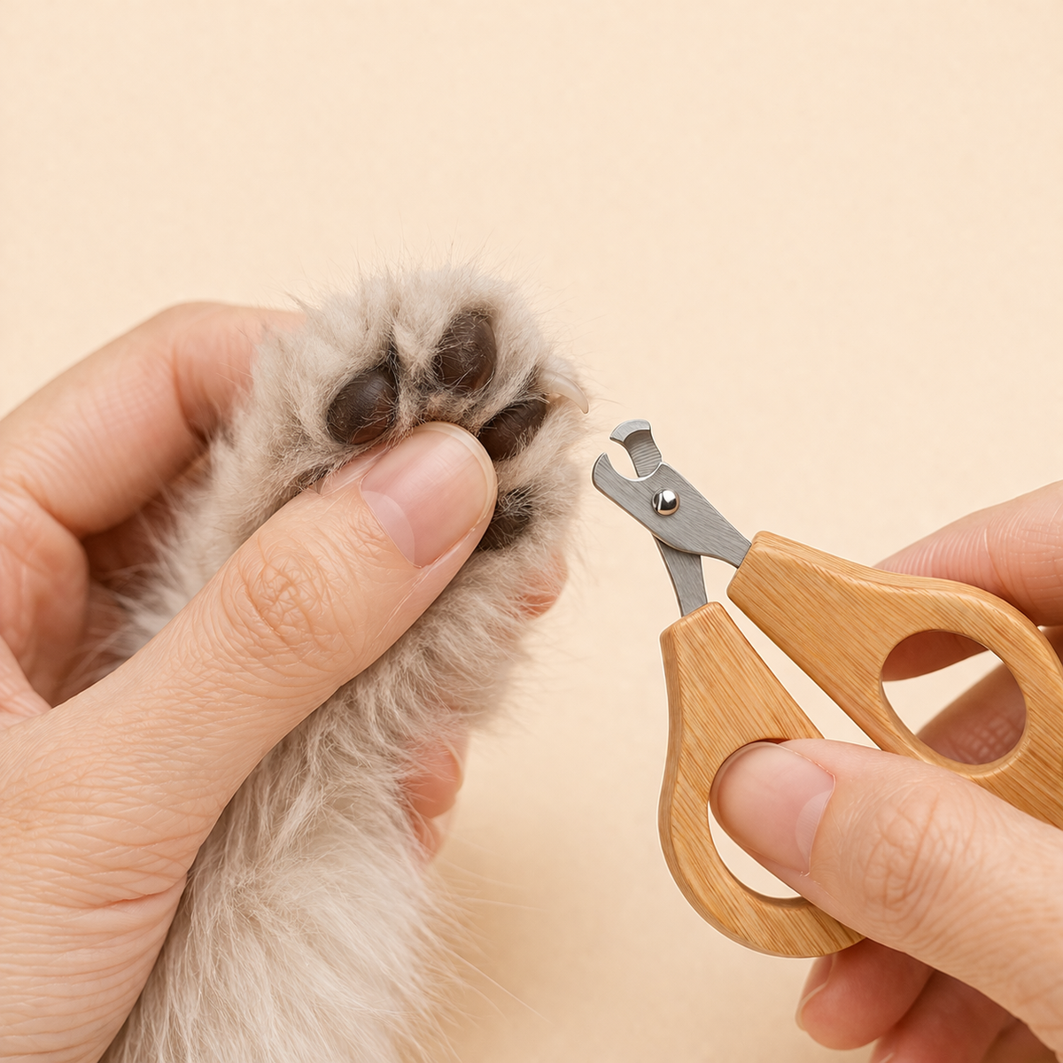 Mini Scissor Nail Clipper for Small Pets