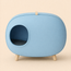 Enclosed Cat Litter House with Charcoal Filter