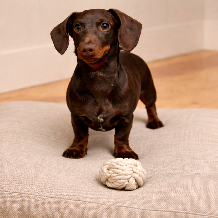Rope Ball Dog Toy