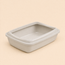 Open Cat Litter Tray with High Sides