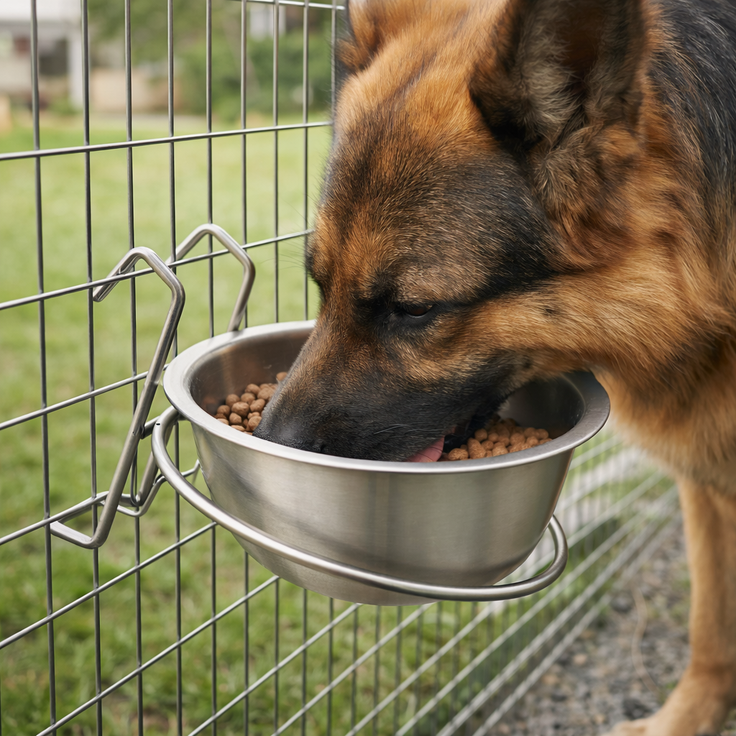 Hanging Dog Bowl