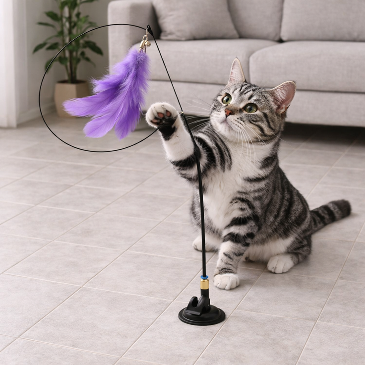 Cat Stick Toy