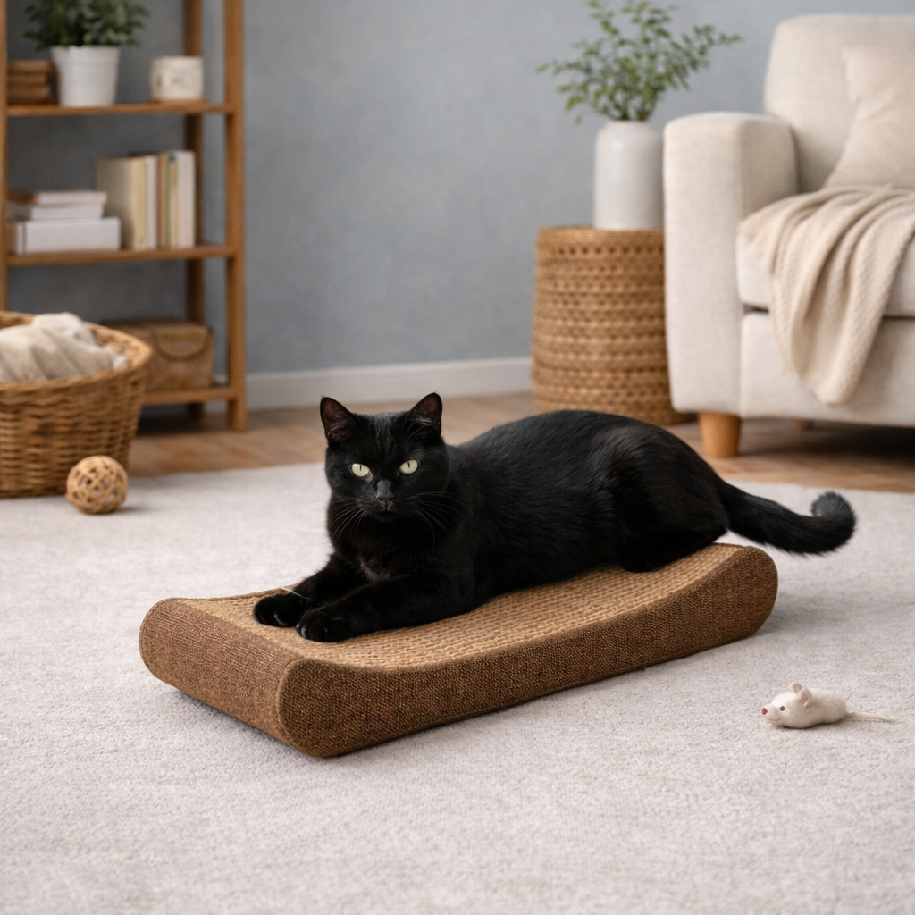 Cozy Cat Scratch Lounger