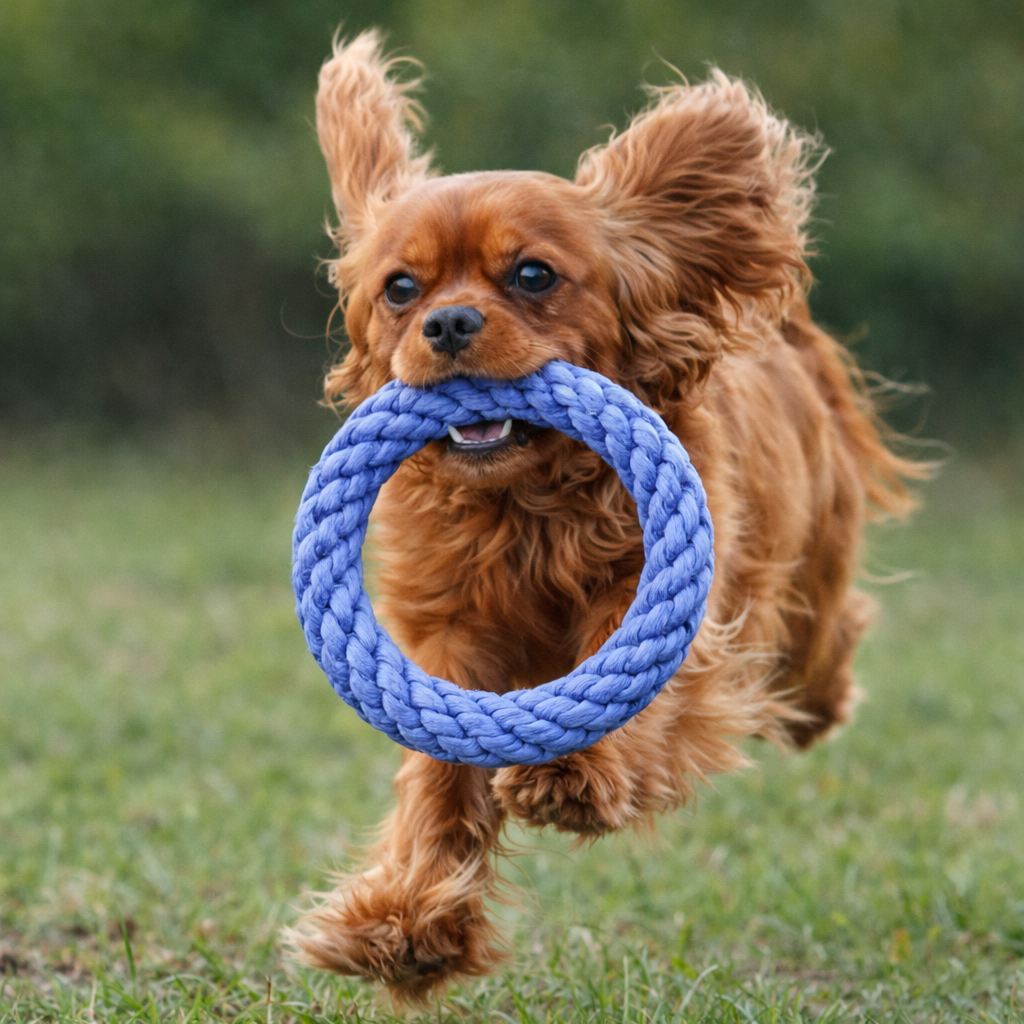 Cotton Rope Ring Dog Toy