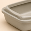 Open Cat Litter Tray with High Sides