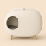 Enclosed Cat Litter House with Charcoal Filter
